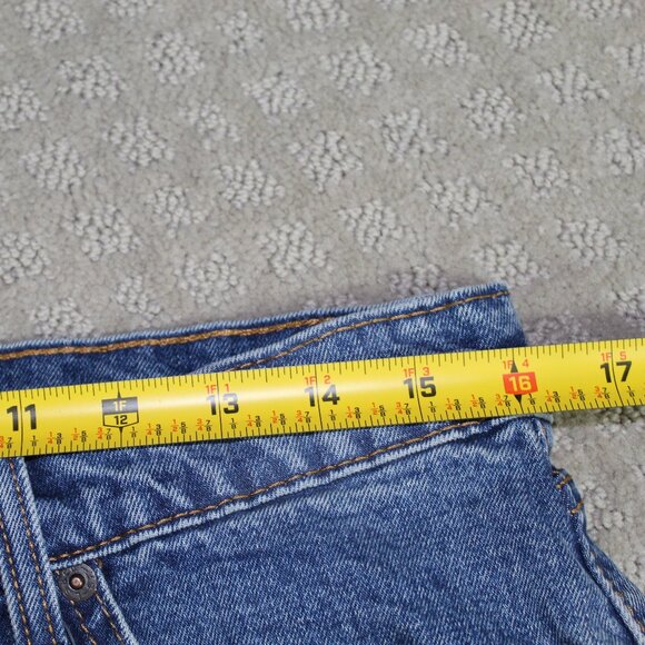 NWT Levi's 505 Classic Original Straight Leg Blue Jeans 32x30 - Picture 4 of 7